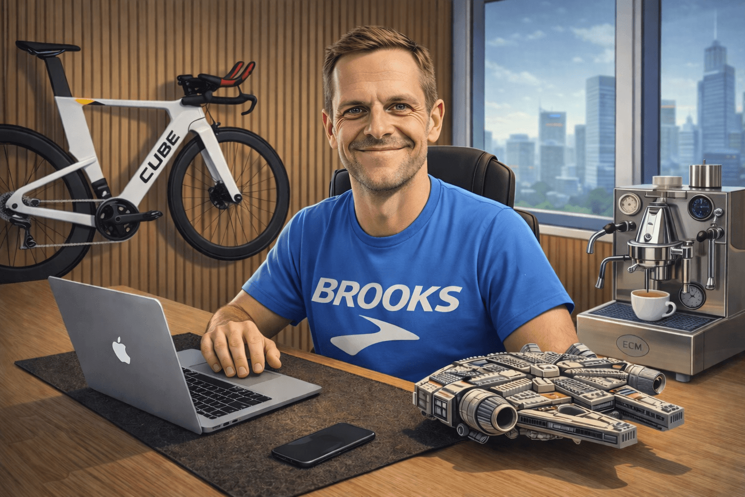 Sebastian Erb Karikatur (Mit ChatGPT erstellt)